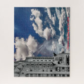 New York Skyline.Weihnachtsgrüße Puzzle (Vertikal)