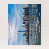 New York Skyline.Weihnachtsgrüße Puzzle (Vertikal)