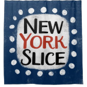 New York Slice Duschvorhang (Vorderseite)