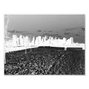 New York Snow Fotodruck