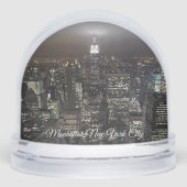 New York Snow Globe Custom NYC Empire Snowglobe Schneekugeln (Vorderseite)