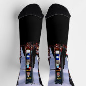 New York Socks Times Square NYC Souvenir Socks Socken (Oben)