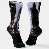New York Socks Times Square NYC Souvenir Socks Socken (Gewinkelt)