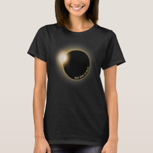 New York Solar Eclipse 2024 für Astronomie T-Shirt