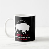 New York Solar Eclipse Totality 8. April 2024 Kaffeetasse (Links)