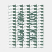 New York Souvenir Blanket Statue of Liberty Decor Fleecedecke (Vorderseite)