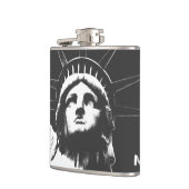 New York Souvenir Flask Statue of Liberty Flask Flachmann (Links)