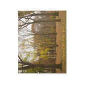 New York Souvenir Notepad Central Park NYC Geschen Notizblock (Rotiert)