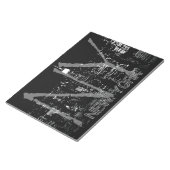New York Souvenir Notepad Empire State Notepad Notizblock (angewinkelt)