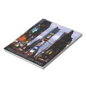 New York Souvenir Notepad NY Time Square Notepad Notizblock (Rotiert)