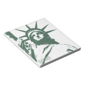 New York Souvenir Notepad Statue of Liberty Gifts Notizblock (angewinkelt)