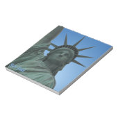 New York Souvenir Notepad Statue of Liberty Gifts Notizblock (Rotiert)