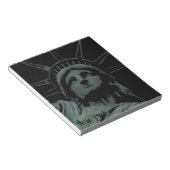 New York Souvenir Notepad Statue of Liberty Gifts Notizblock (angewinkelt)
