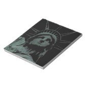 New York Souvenir Notepad Statue of Liberty Gifts Notizblock (Rotiert)