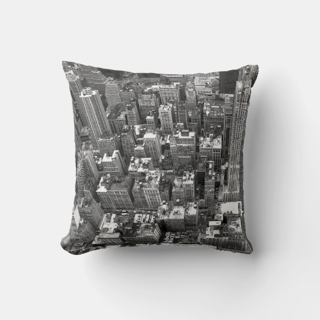 New York Souvenir Pillow NY Cityscape Pillow Kissen (Vorderseite)