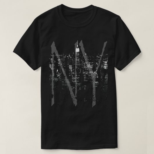 New York Souvenir T - Shirt NYC Shirt (Design vorne)