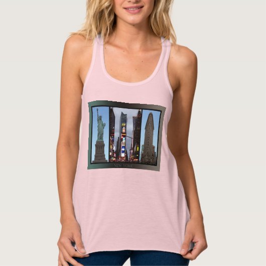 New York Souvenir Tank Top Lady's Times Square Top (Vorderseite)