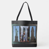 New York Souvenirs NY Tote Bag Sehenswürdigkeit So Tasche (Vorderseite)
