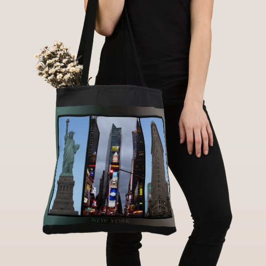 New York Souvenirs NY Tote Bag Sehenswürdigkeit So Tasche (Von Nahem)