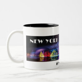 NEW YORK SPARKLE ZWEIFARBIGE TASSE
