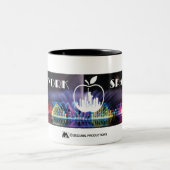 NEW YORK SPARKLE ZWEIFARBIGE TASSE (Mittel)