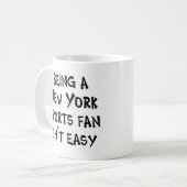 new york sports fan, being kaffeetasse (Vorderseite Links)