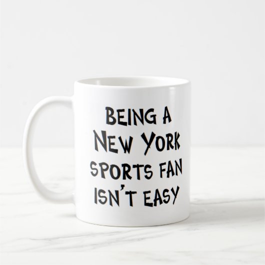 new york sports fan, being kaffeetasse (Links)