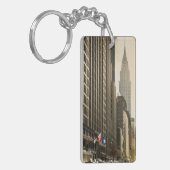 New York, St. e-42 und Chrysler-Gebäude Schlüsselanhänger (Vorderseite links)