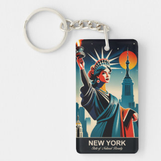 New York: Staat der natürlichen Schönheit Schlüsselanhänger