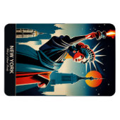 New York: Staat der Naturschönheit flexibel Magnet (Horizontal)