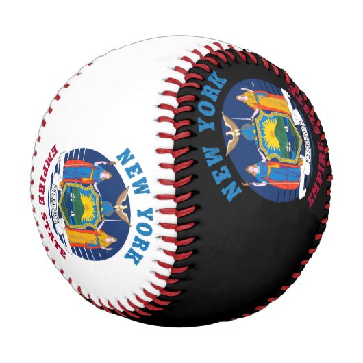 NEW YORK STAAT FLAG BASEBALL (Schrägansicht)