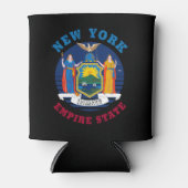 NEW YORK STAAT FLAG DOSENKÜHLER (Vorderseite)