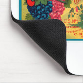 New York Staat Grapes Mousepad (Ecke)