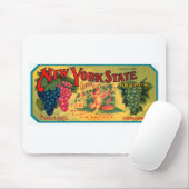 New York Staat Grapes Mousepad (Mit Mouse)
