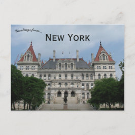 New York Staat Hauptstadt Albany New York Postkarte