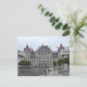 New York Staat Hauptstadt Gebäude Postkarte (Stehend Vorderseite)