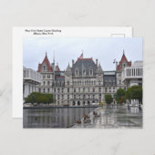 New York Staat Hauptstadt Gebäude Postkarte (Vorne/Hinten)