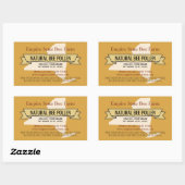 New York Staat Honey Product Rectangle Stickers (Blatt)