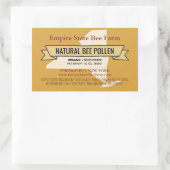 New York Staat Honey Product Rectangle Stickers (Tasche)