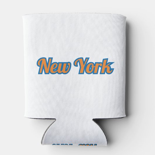 New York Staatsstolz Custom Dosenkühler (Rückseite)