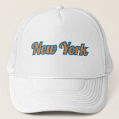 New York Staatsstolz Custom Truckerkappe (Vorderseite)
