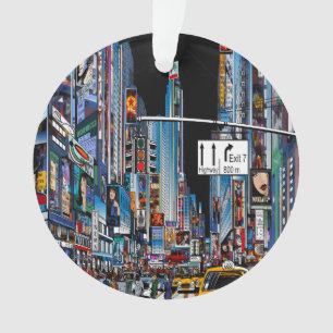 NEW YORK Stadt 3 Ornament