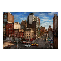 New York - Stadt - Die Ecke 10. Ave & W 18.