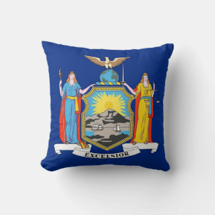 New York State Flag American MoJo Pillow Kissen