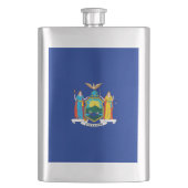 New York State Flag Design Flachmann (Vorderseite)