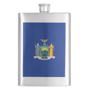 New York State Flag Design Flachmann