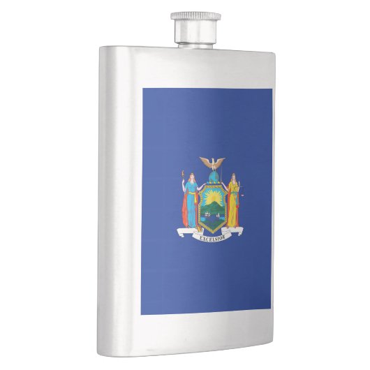 New York State Flag Design Flachmann (Rechts)