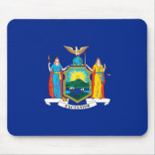 New York State Flag Design Mousepad (Vorne)