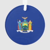 New York State Flag Design Ornament (Rückseite)