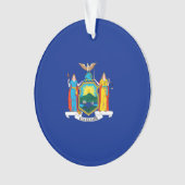New York State Flag Design Ornament (Vorderseite)